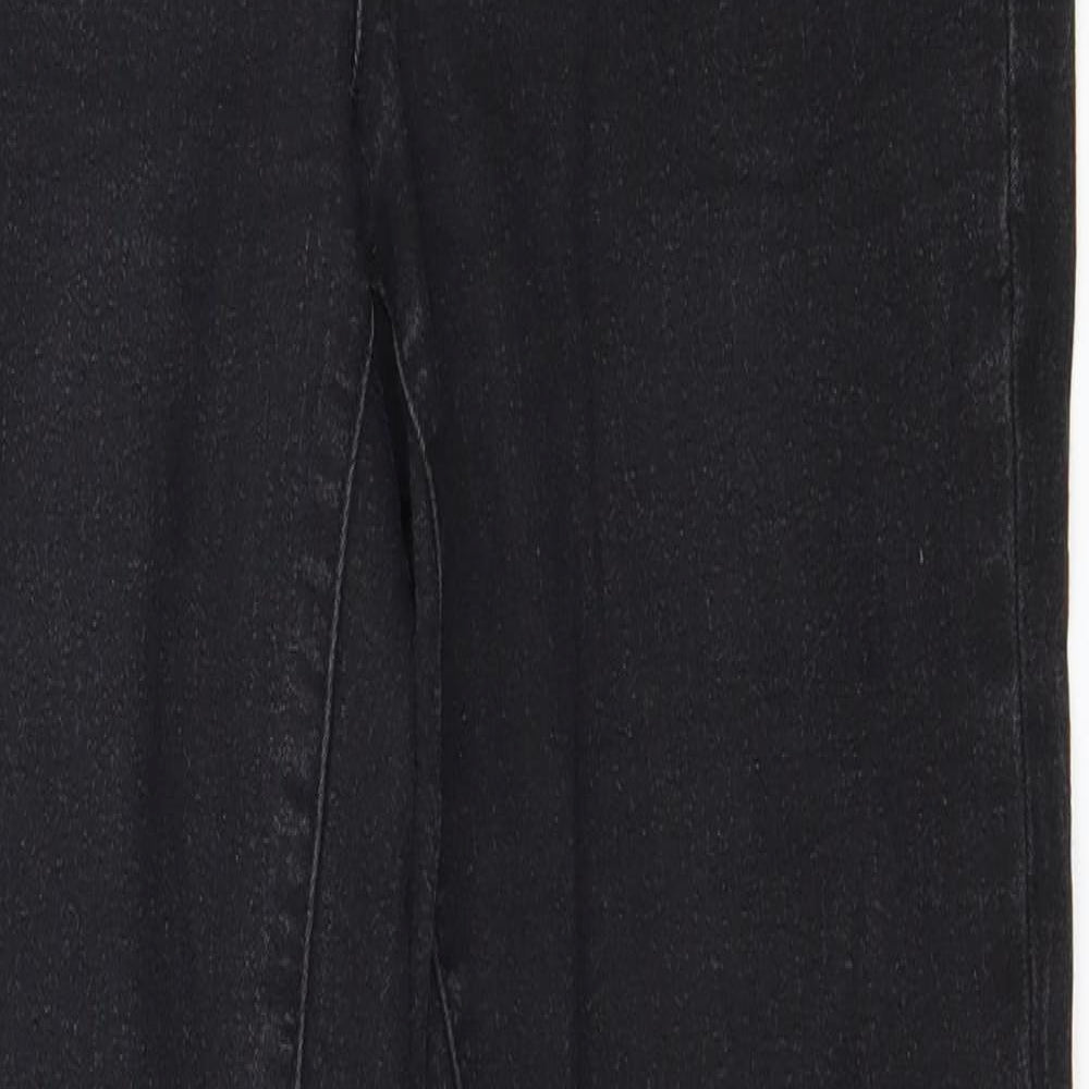 Denim & Co. Womens Grey  Denim Jegging Jeans Size 10 L28 in