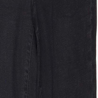 Denim & Co. Womens Grey  Denim Jegging Jeans Size 10 L28 in