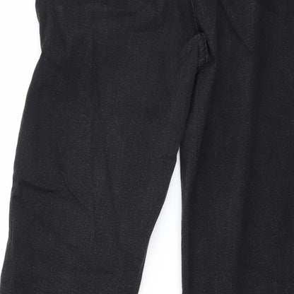 Denim & Co. Womens Grey  Denim Jegging Jeans Size 10 L28 in