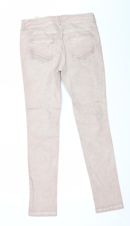 Booty Needs Womens Pink  Denim Skinny Jeans Size 8 L31 in