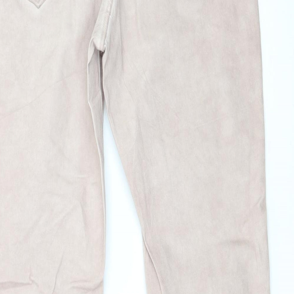 Booty Needs Womens Pink  Denim Skinny Jeans Size 8 L31 in