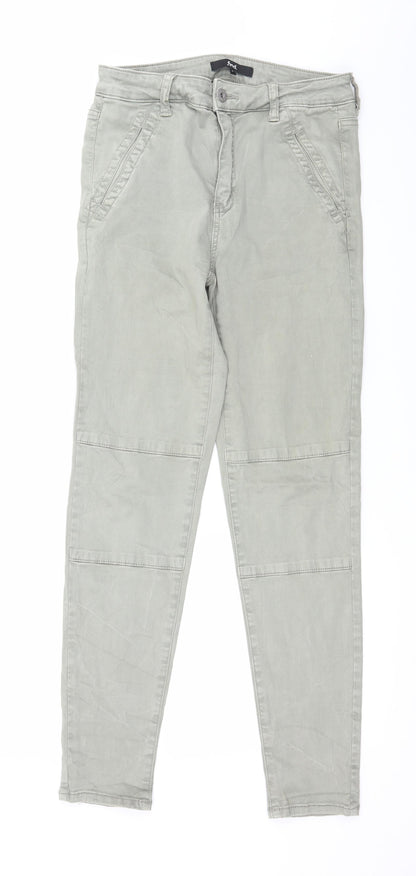 Find Womens Green   Trousers  Size 10 L29 in