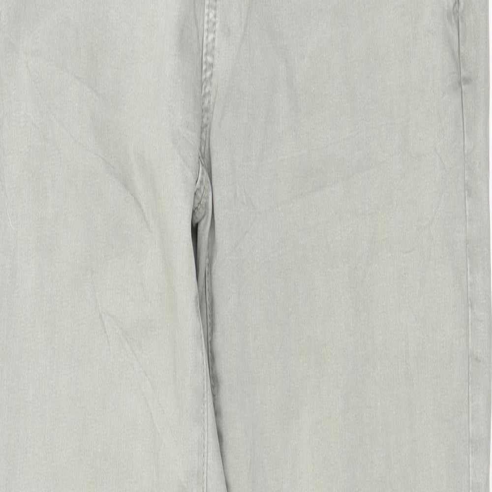 Find Womens Green   Trousers  Size 10 L29 in
