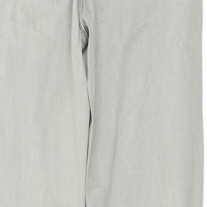 Find Womens Green   Trousers  Size 10 L29 in