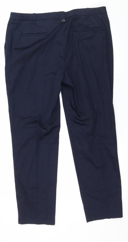 Prewrn Womens Blue   Trousers  Size 36 in L27 in