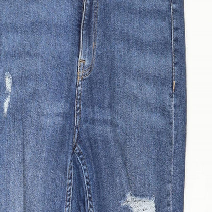 Divided by H&M Womens Blue  Denim Skinny Jeans Size 8 L28 in