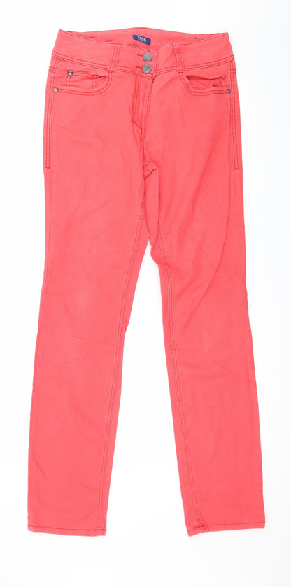 Cecil Womens Red  Denim Skinny Jeans Size 30 in L31 in