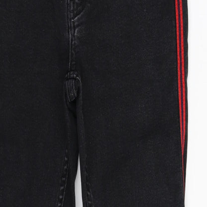 Denim Co Womens Black  Denim Skinny Jeans Size 6 L25 in