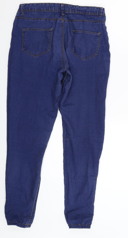 Denim Co Womens Blue  Denim Jegging Jeans Size 10 L27 in