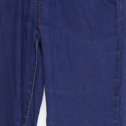 Denim Co Womens Blue  Denim Jegging Jeans Size 10 L27 in