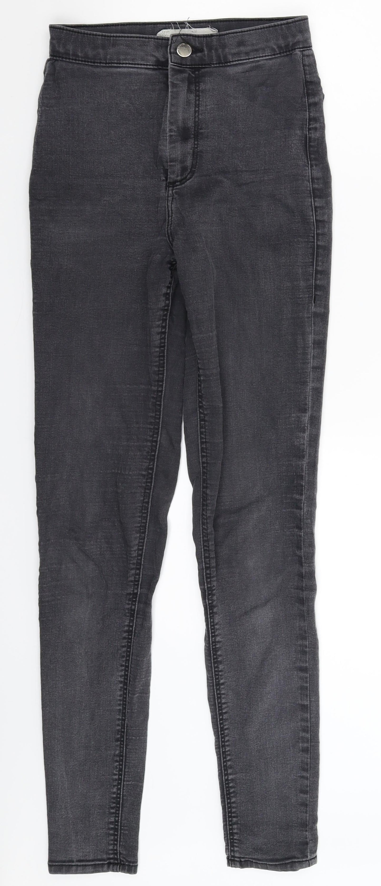 Topshop Womens Black  Denim Jegging Jeans Size 26 in L30 in