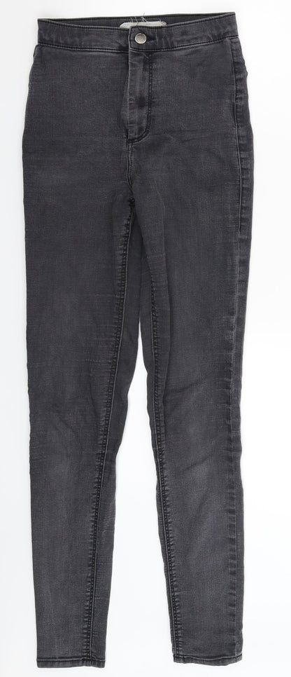 Topshop Womens Black  Denim Jegging Jeans Size 26 in L30 in