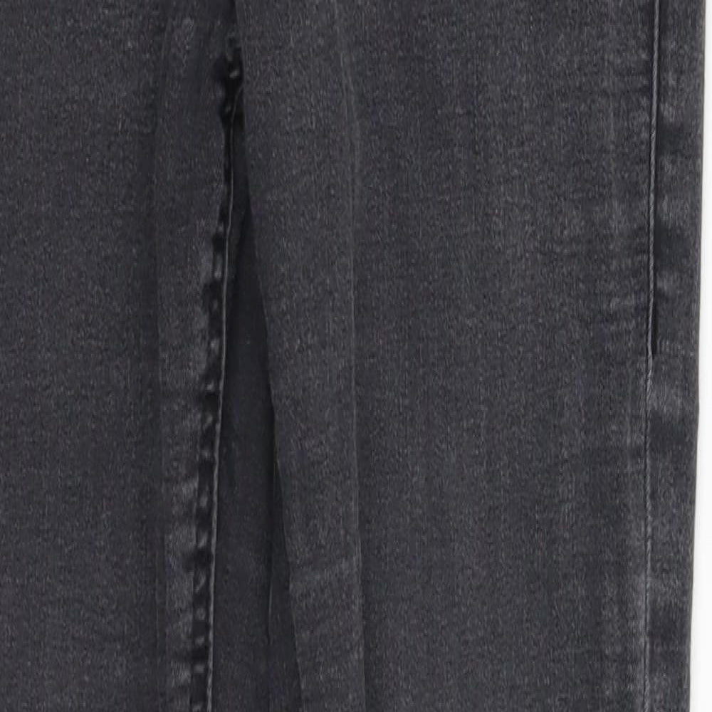 Topshop Womens Black  Denim Jegging Jeans Size 26 in L30 in
