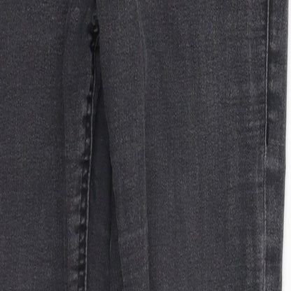 Topshop Womens Black  Denim Jegging Jeans Size 26 in L30 in