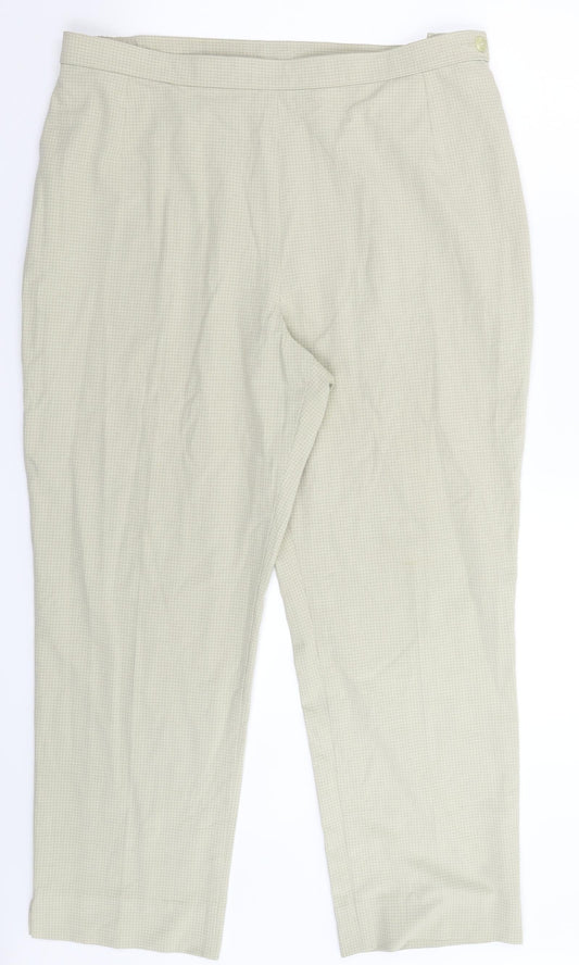 Womens UK Size 18 Marks and Spencer Regular Fit  Grey Trousers