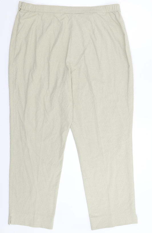 Womens UK Size 18 Marks and Spencer Regular Fit  Grey Trousers