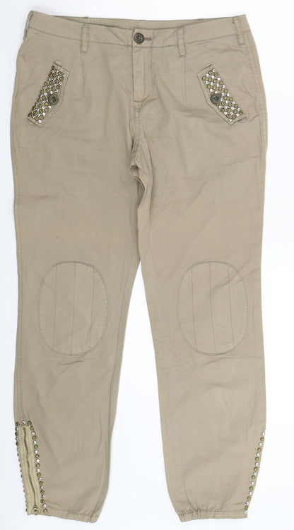 MALVIN Womens Grey   Trousers  Size 30 in L26 in