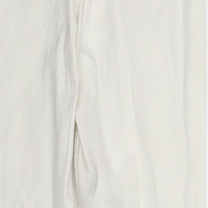 Topshop Womens White  Denim Jegging Jeans Size 28 in L25 in