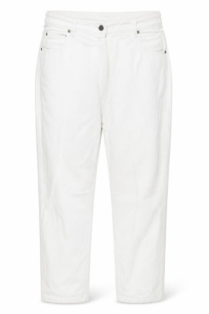 Womens UK Size 16 Brooker Regular Fit Straight White Jeans