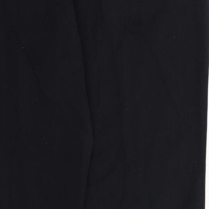 Womens UK Size 12 Marks and Spencer Regular Fit  Blue Trousers