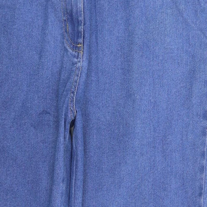 Damart Womens Blue  Denim Straight Jeans Size 36 in L27 in
