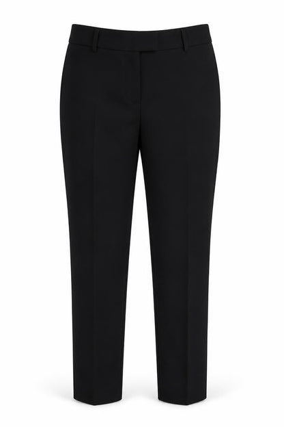 Womens UK Size 12 Papaya Slim Fit  Black Trousers