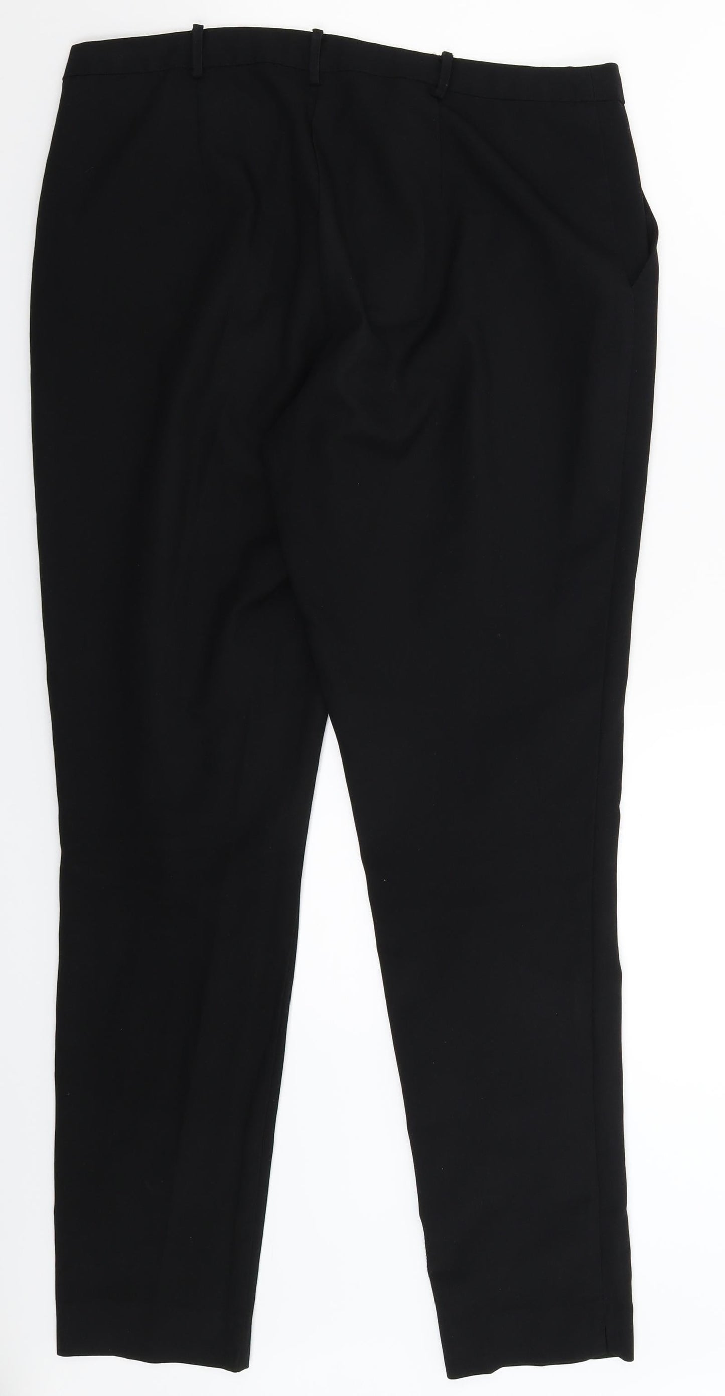 New Look Womens Black   Trousers  Size 12 L29 in