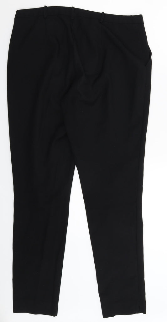 New Look Womens Black   Trousers  Size 12 L29 in