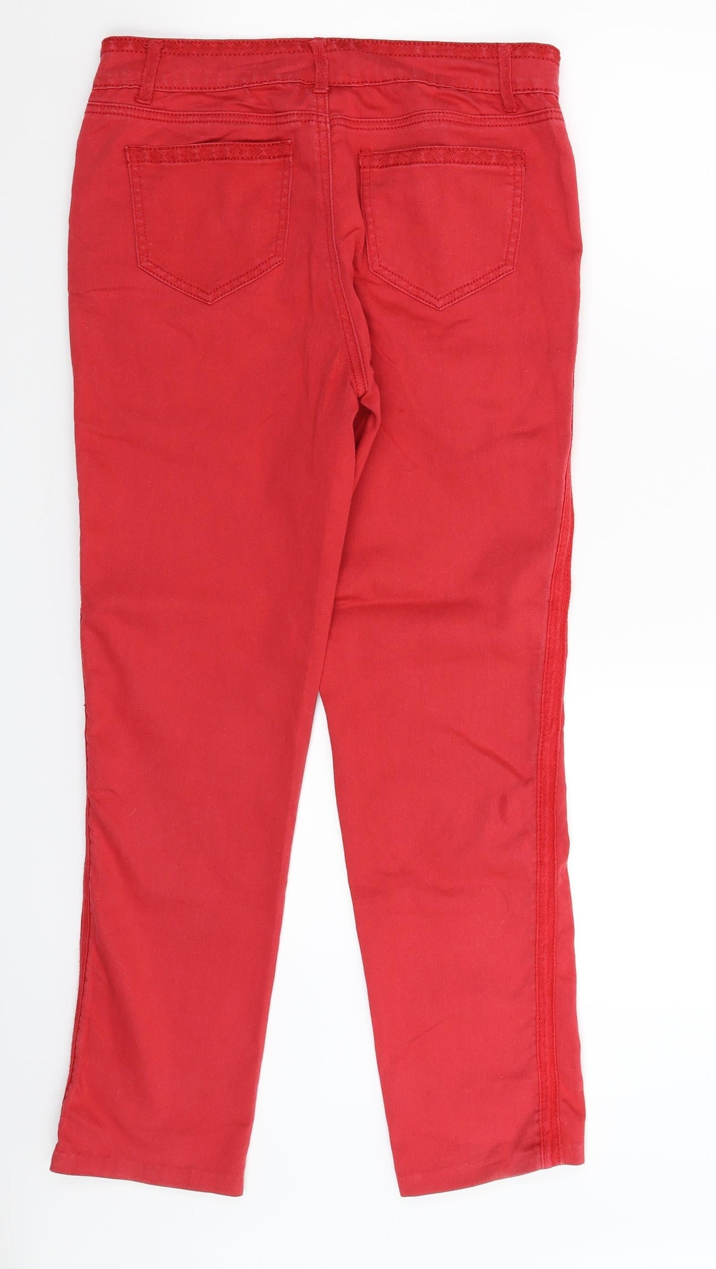 BNK Womens Red  Denim Skinny Jeans Size 30 in L29 in