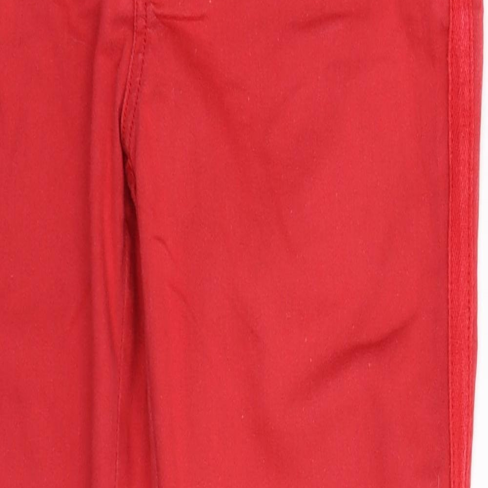 BNK Womens Red  Denim Skinny Jeans Size 30 in L29 in