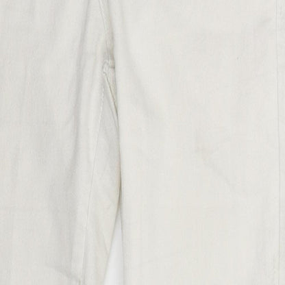Denim Co Womens White  Denim Jegging Jeans Size 10 L29 in