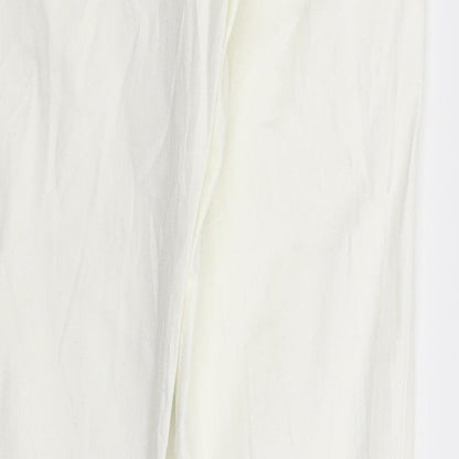 Gemma Womens White  Denim Skinny Jeans Size 27 in L31 in