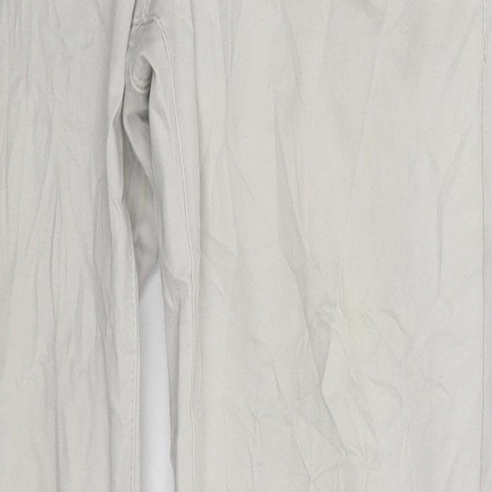 Zara Womens Grey  Denim Skinny Jeans Size 8 L27 in