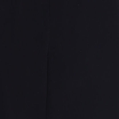 Womens UK Size 12 Per Una Regular Fit Dress Pants Blue Trousers
