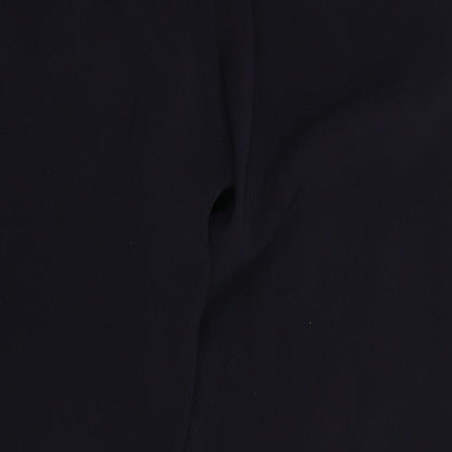 Womens UK Size 12 Per Una Regular Fit Dress Pants Blue Trousers