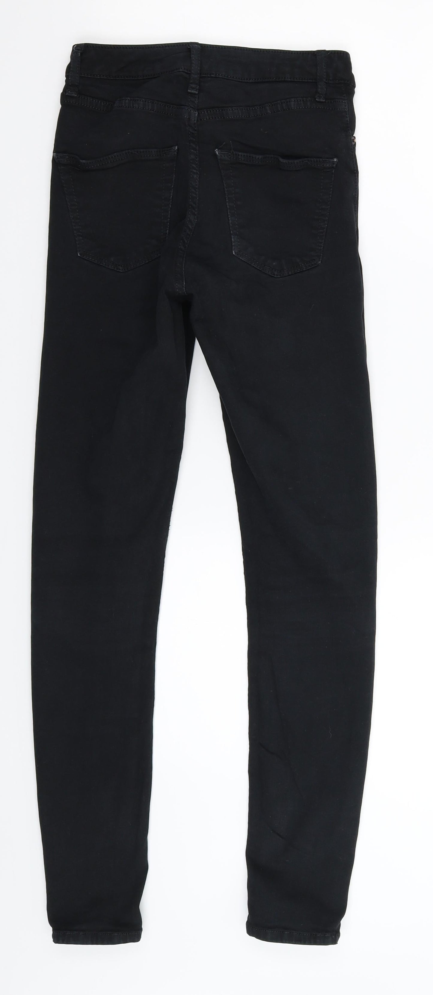 Topshop Womens Black  Denim Jegging Jeans Size 26 in L27 in