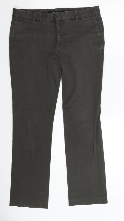 Womens UK Size 12 Zara Slim Fit  Grey Trousers