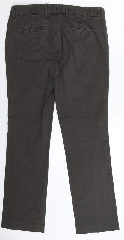 Womens UK Size 12 Zara Slim Fit  Grey Trousers
