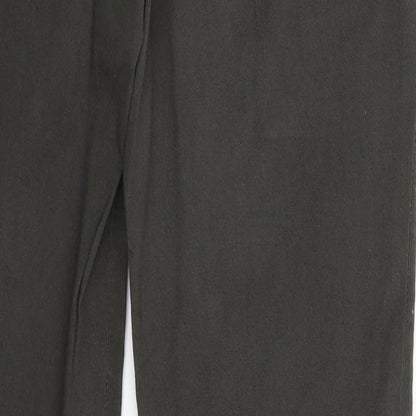 Womens UK Size 12 Zara Slim Fit  Grey Trousers