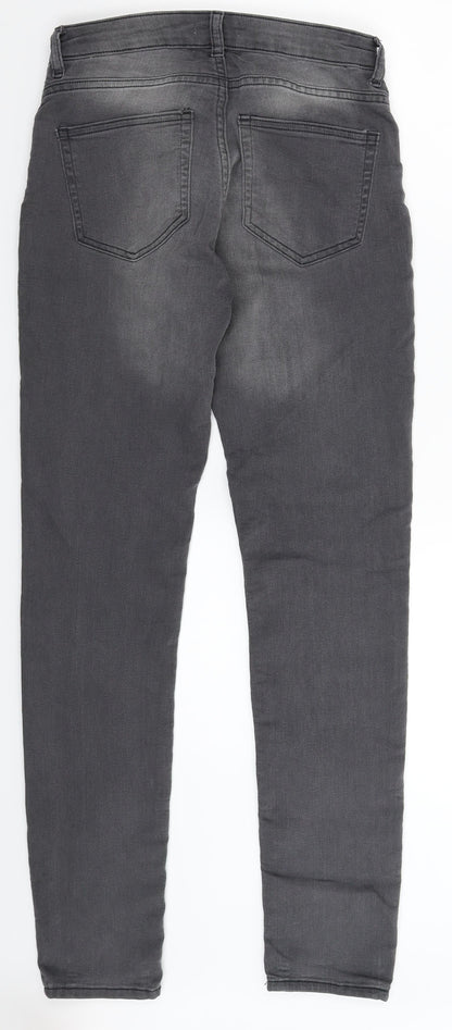 Womens UK Size 10 H&M Extra-Slim Fit Jegging Grey Jeans