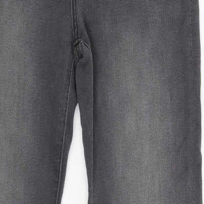 Womens UK Size 10 H&M Extra-Slim Fit Jegging Grey Jeans