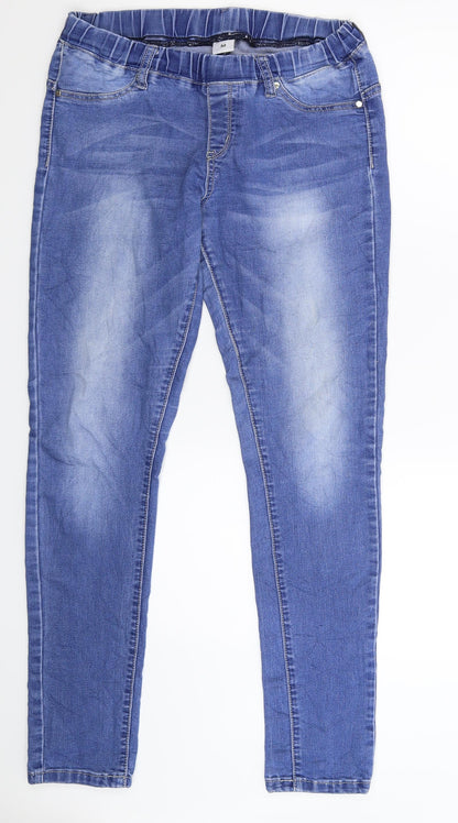 Womens UK Size M Preworn Extra-Slim Fit Jegging Blue Jeans