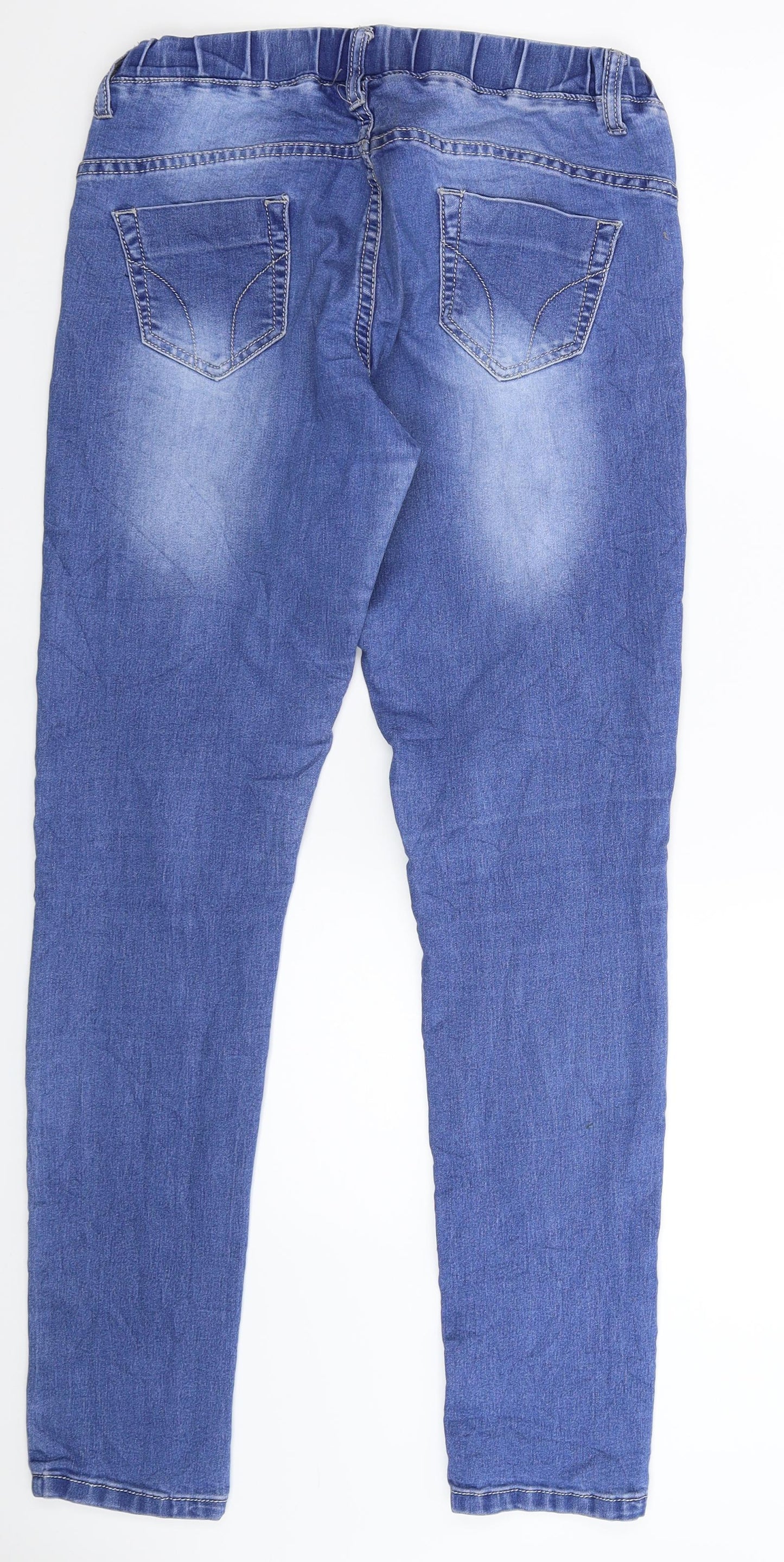 Womens UK Size M Preworn Extra-Slim Fit Jegging Blue Jeans
