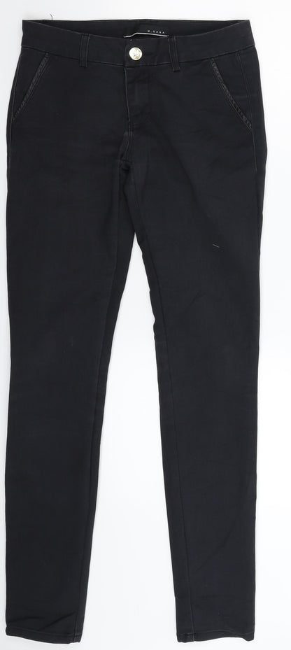 Sara Womens Black  Denim Jegging Jeans Size 28 in L30 in