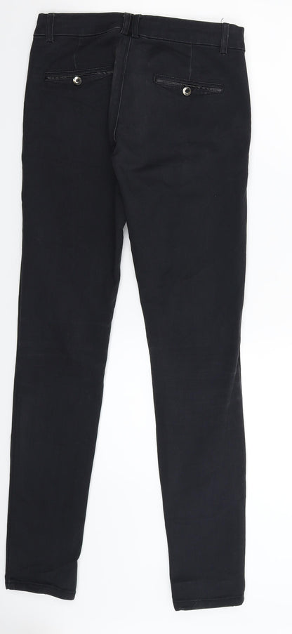 Sara Womens Black  Denim Jegging Jeans Size 28 in L30 in