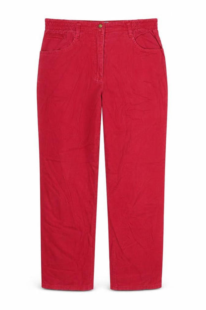 Womens UK Size 30 in John Baner Regular Fit Straight Pink Jeans