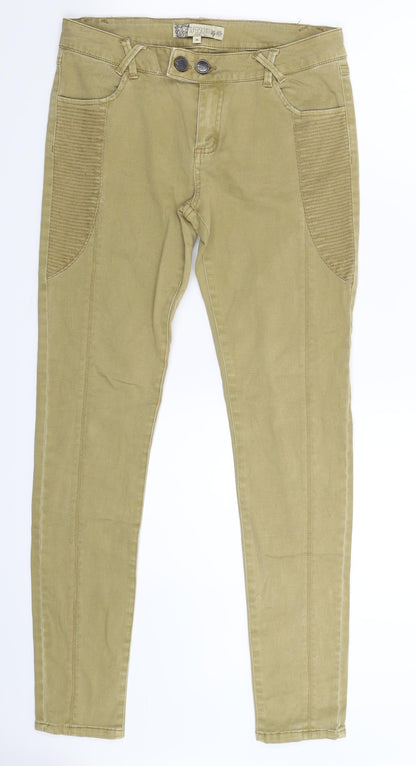 Clockhouse Womens Beige  Denim Jegging Jeans Size 29 in L29 in