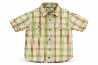 Adleigh Boys Multicoloured Check  Basic Button-Up Size 5-6 Years