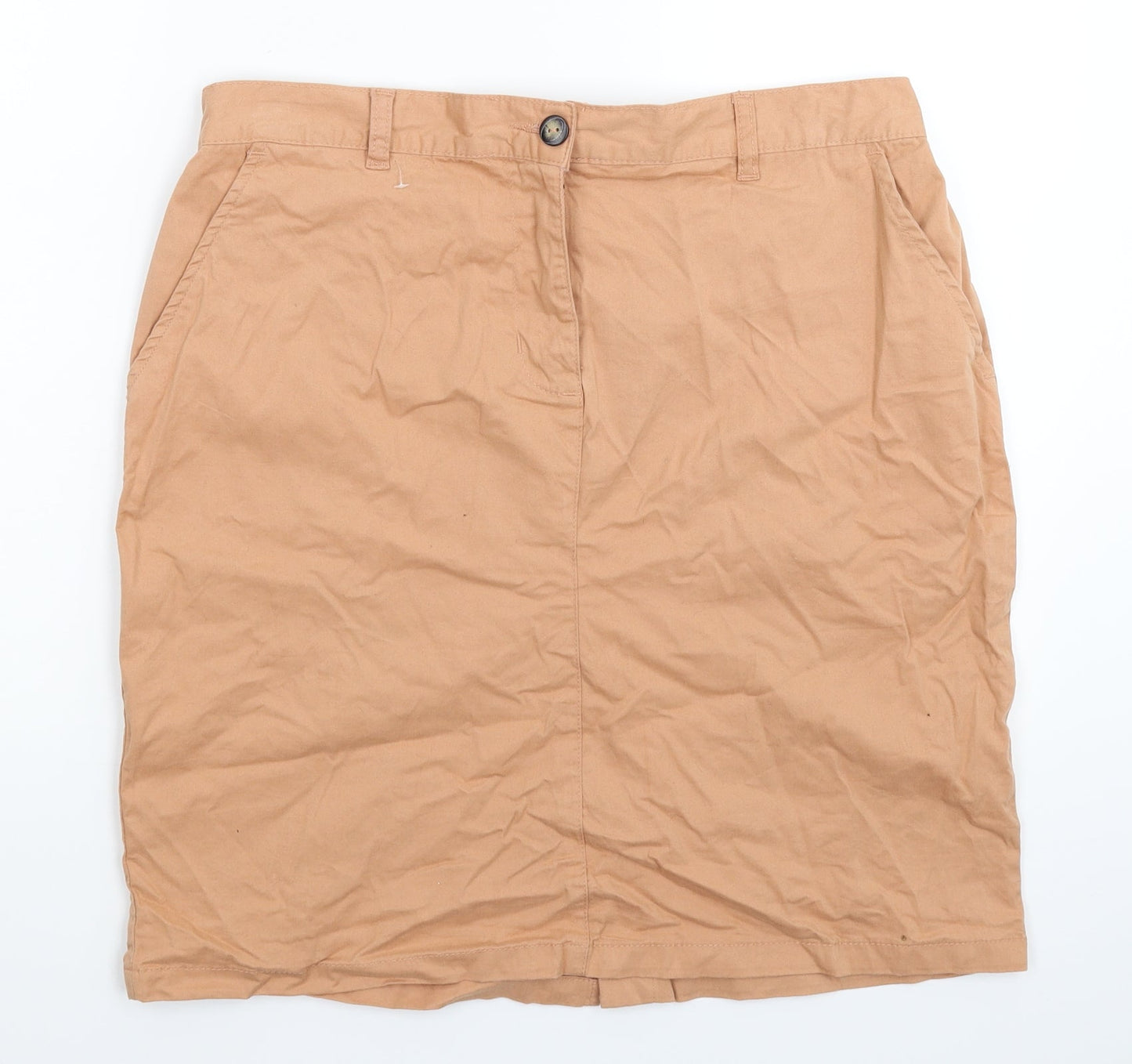 Capsule Womens Beige   Straight & Pencil Skirt Size 14