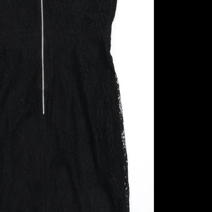 Dorothy Perkins Womens Black   Bodycon  Size 12